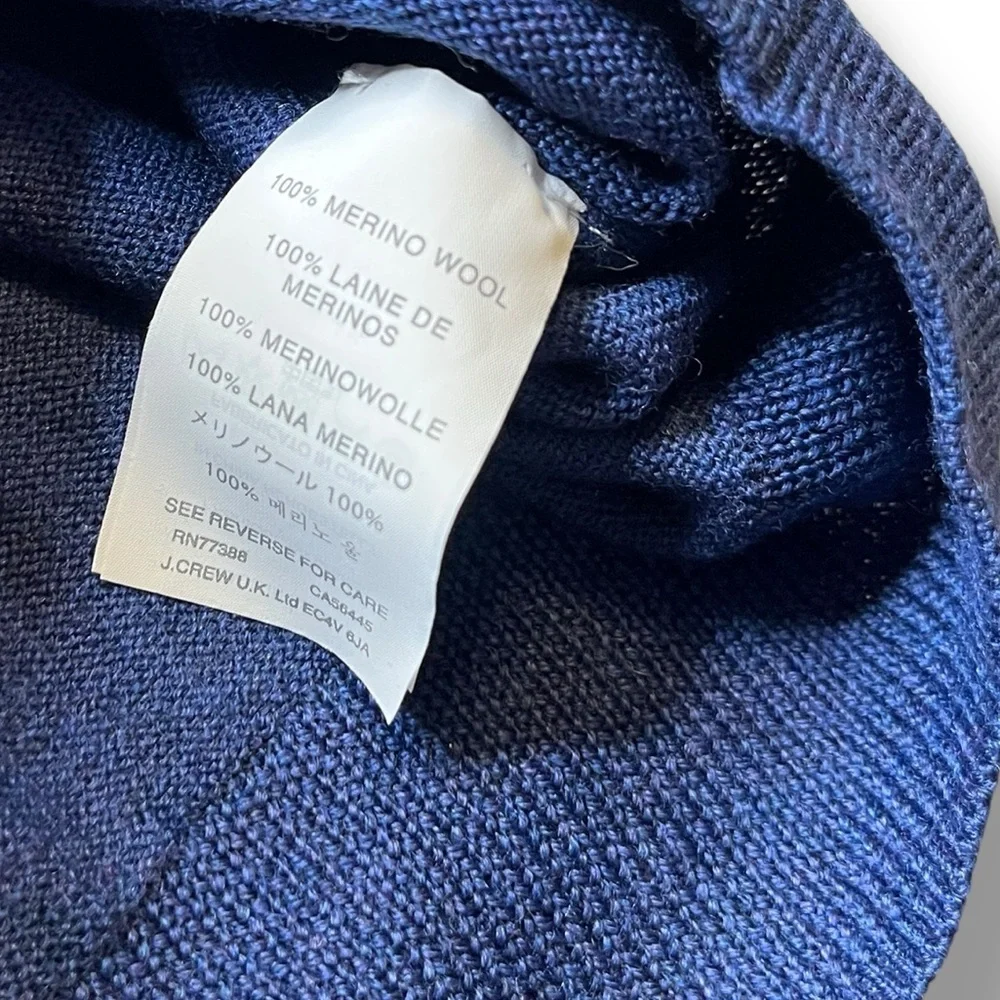 J.Crew Men’s Wool Sweater Sz m A-30